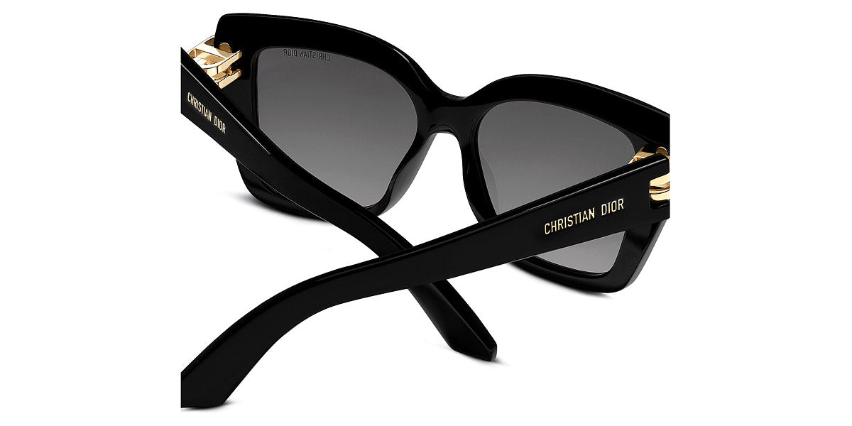 Dior® CDior S1I CD CDIOR S1I 10A1 52 - Shiny Black 10A1 Sunglasses