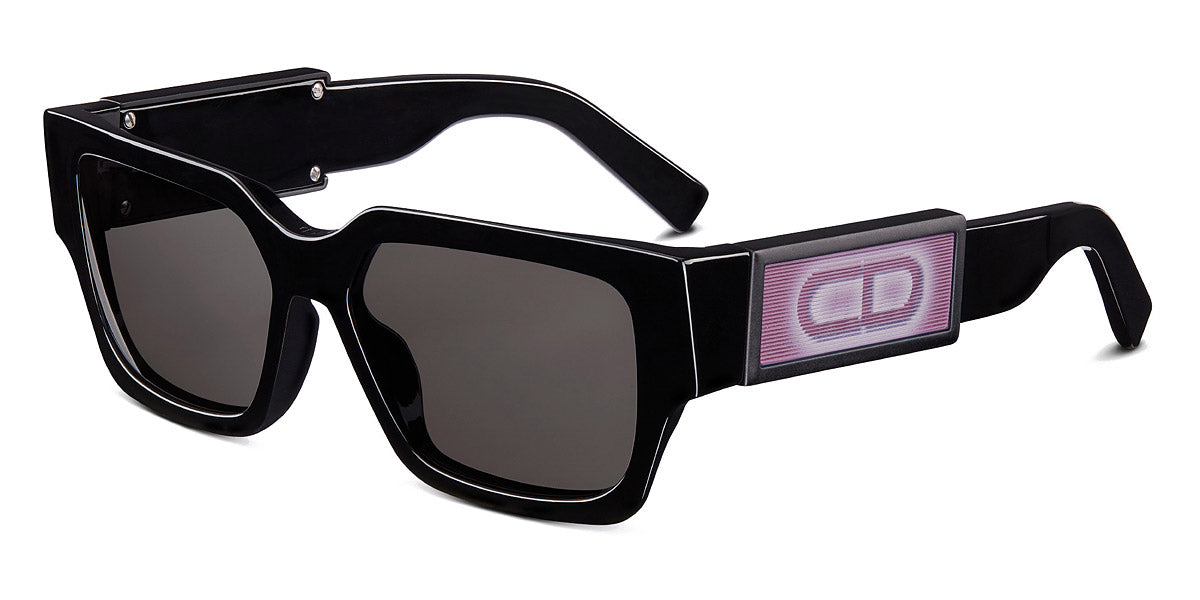 Dior® CD SU - Holographic Edition D CDSUYR 10A0 55 - Black Sunglasses