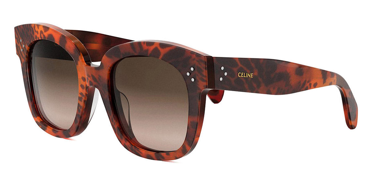 Celine® CL4002UN CEL CL4002UN 99f 54 - Animal / Lenses Gradient Brown Organic Sunglasses