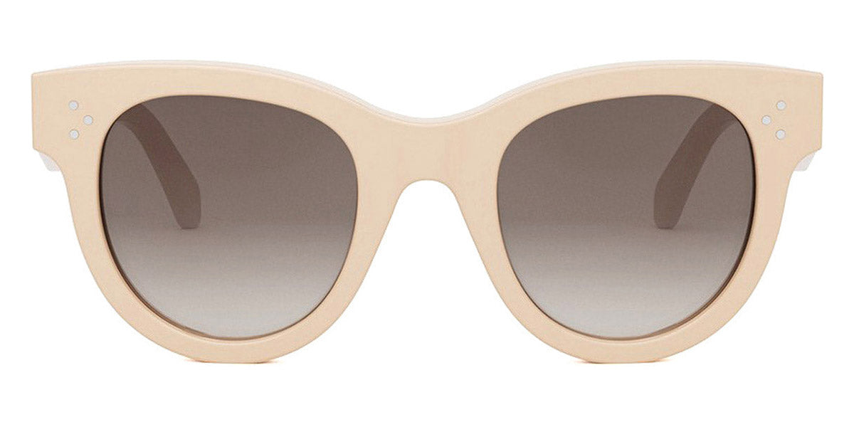 Celine® CL4003IN CEL CL4003IN 24f 48 - White / Other / Lenses Gradient Brown Organic Sunglasses