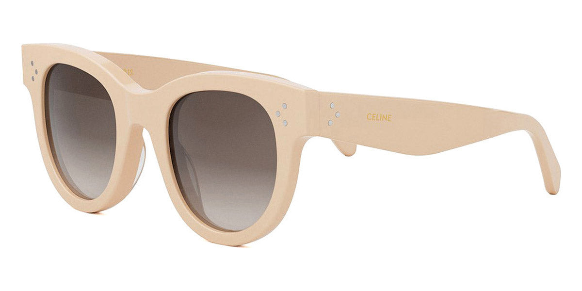 Celine® CL4003IN CEL CL4003IN 24f 48 - White / Other / Lenses Gradient Brown Organic Sunglasses