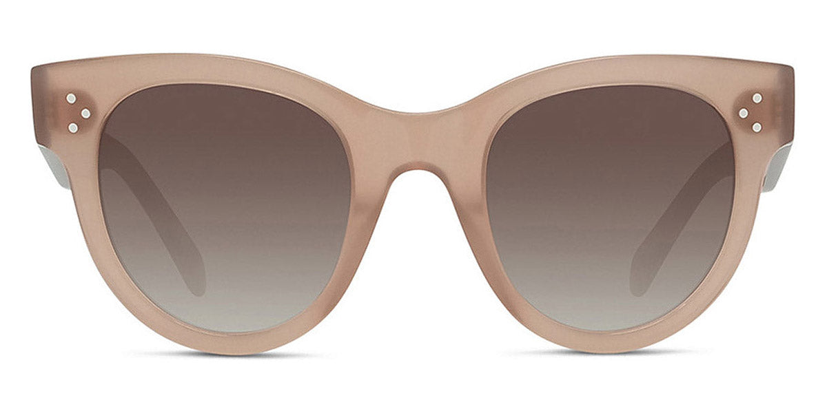 Celine® CL4003IN CEL CL4003IN 45F 48 - Shiny Opaline Pink / Gradient Brown Sunglasses