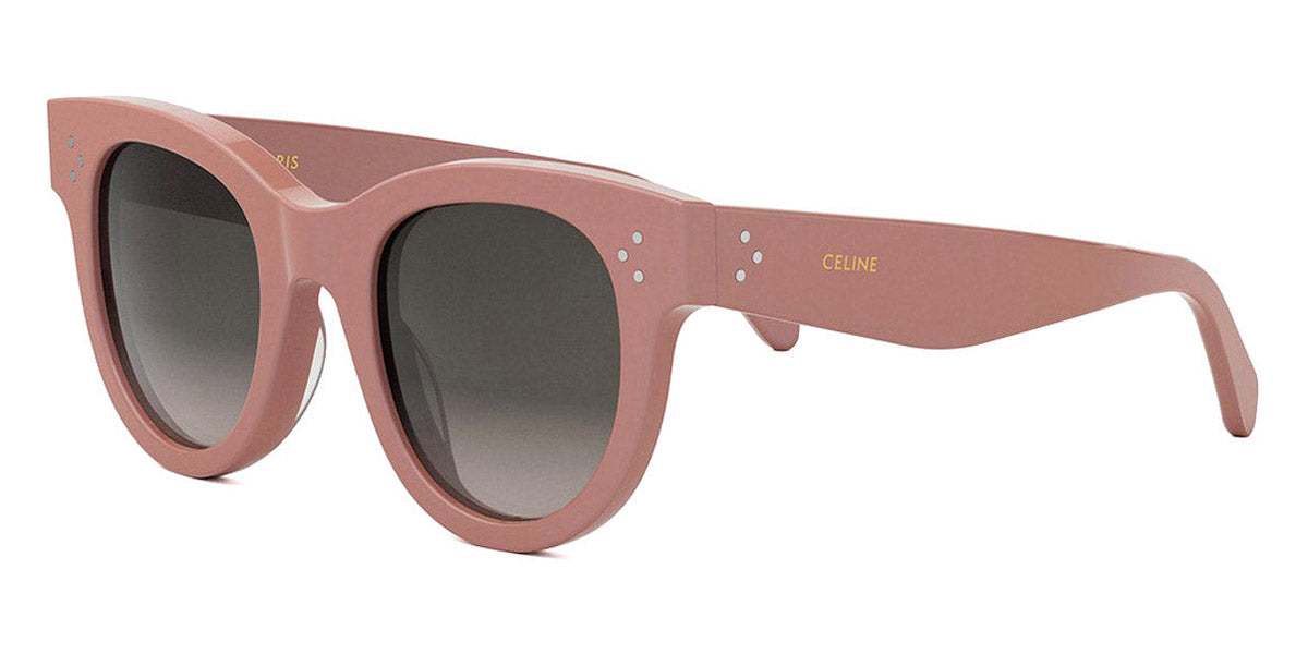 Celine® CL4003IN CEL CL4003IN 72f 48 - Shiny Light Pink / Lenses Gradient Brown Organic Sunglasses