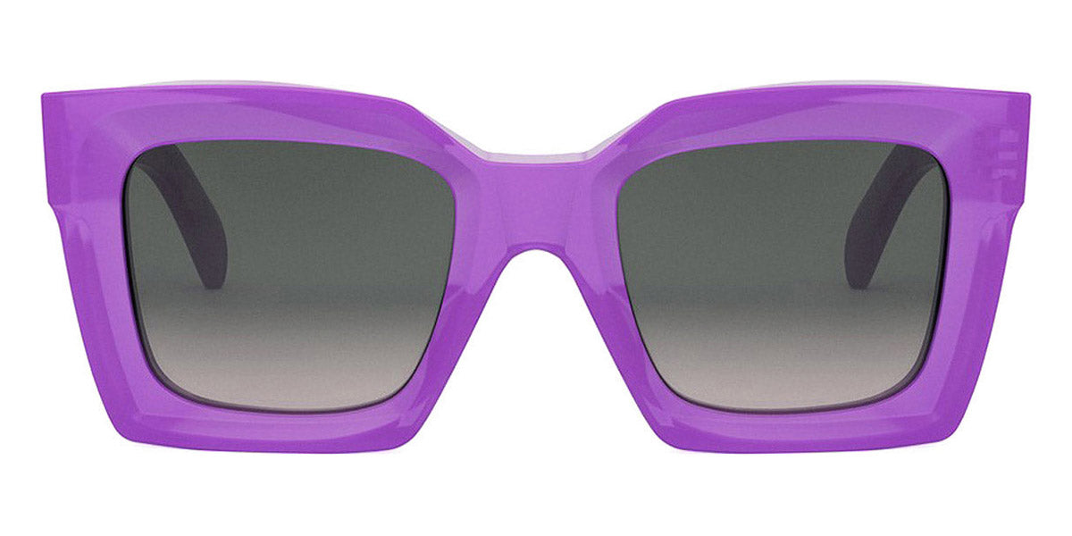 Celine® CL40130I CEL CL40130I 78F 51 - 78F Shiny Lilac / Gradient Brown Sunglasses