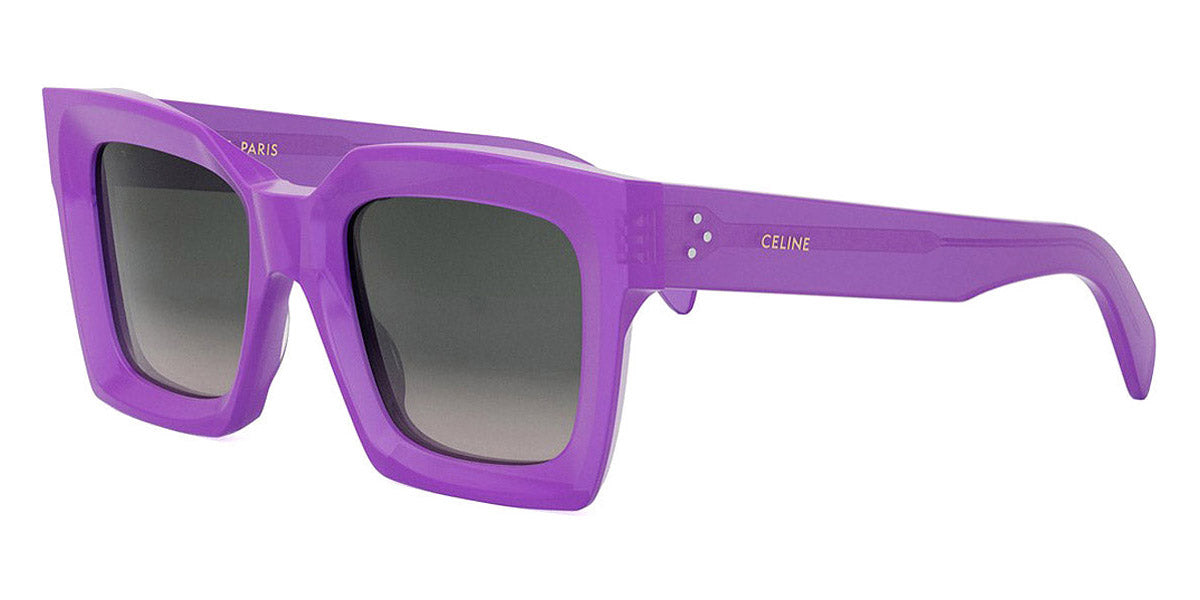 Celine® CL40130I CEL CL40130I 78F 51 - 78F Shiny Lilac / Gradient Brown Sunglasses