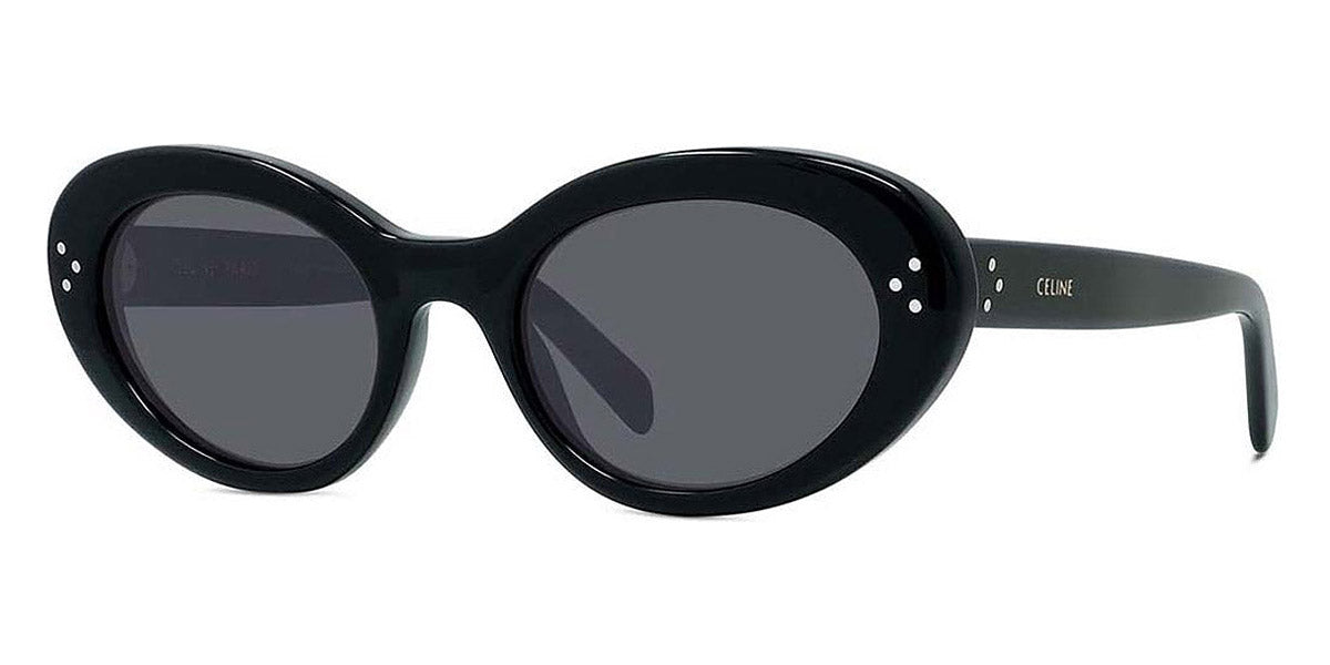 Celine® CL40193I CEL CL40193I 01A 53 - Shiny Black / Smoke Sunglasses