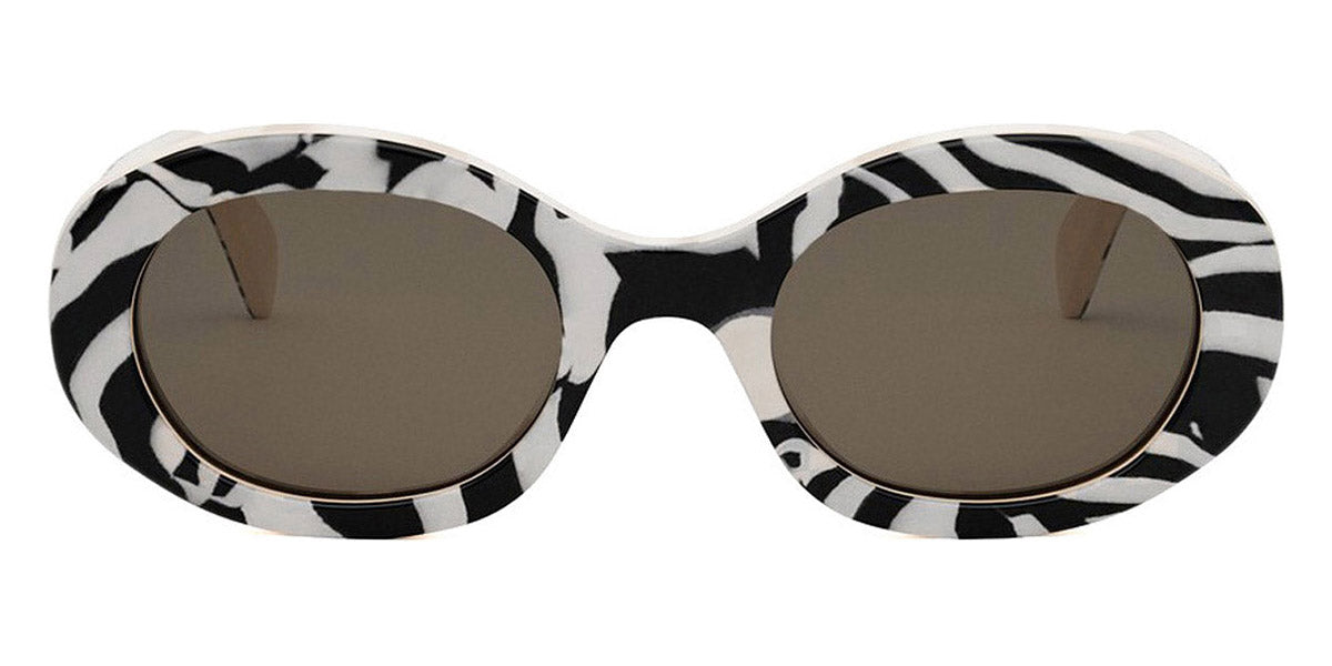 Celine® CL40194U CEL CL40194U 99E 52 - 99E Black/White / Gradient Rose Sunglasses