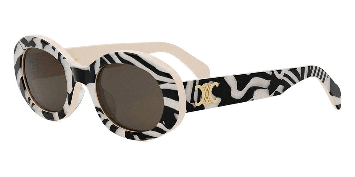 Celine® CL40194U CEL CL40194U 99E 52 - 99E Black/White / Gradient Rose Sunglasses