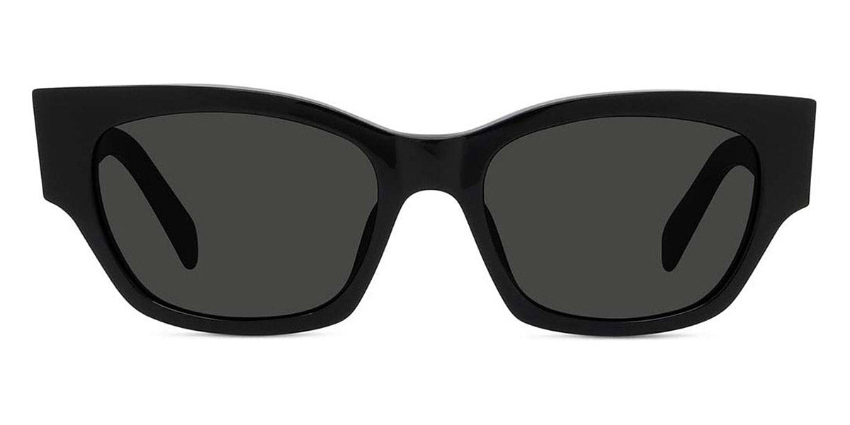 Celine® CL40197U CEL CL40197U 01A 54 - Shiny Black / Smoke Sunglasses