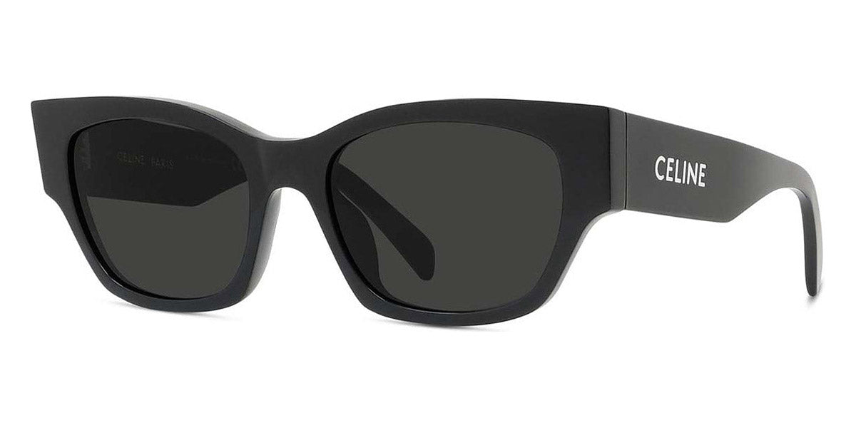 Celine® CL40197U CEL CL40197U 01A 54 - Shiny Black / Smoke Sunglasses