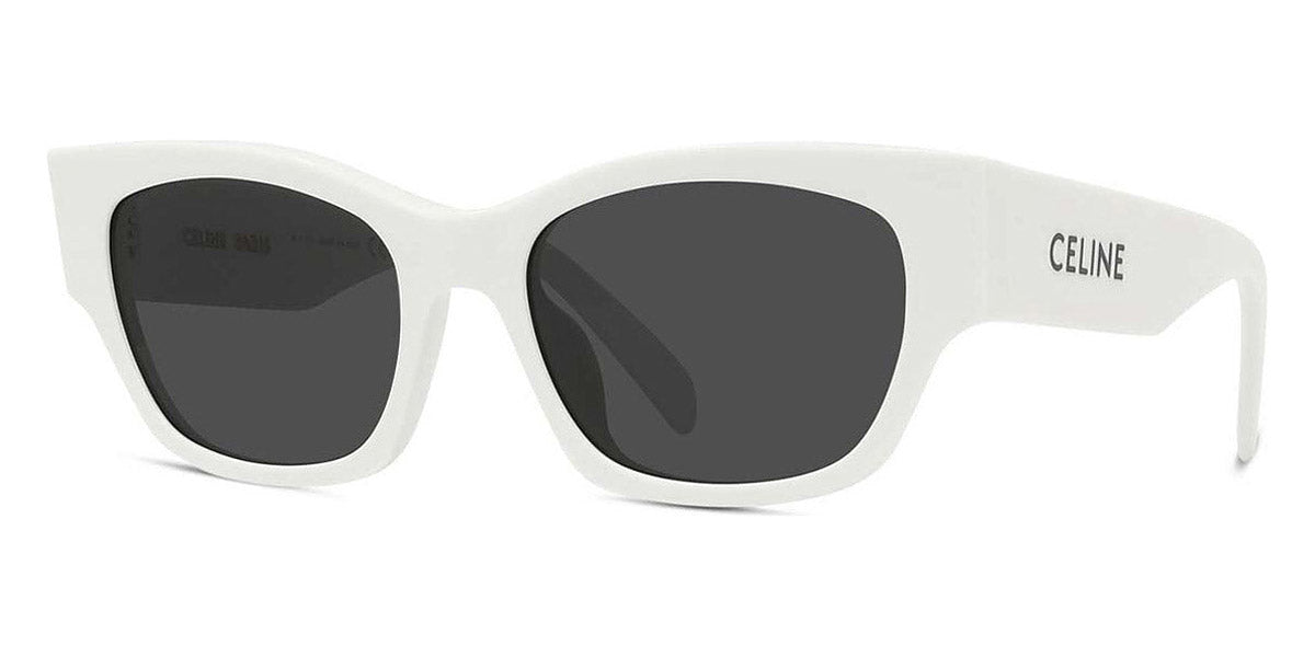 Celine® CL40197U CEL CL40197U 25A 54 - Shiny Ivory / Smoke Sunglasses