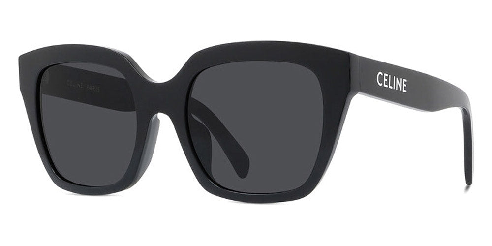 Celine® CL40198F CEL CL40198F 01A 56 - Shiny Black / Smoke Sunglasses