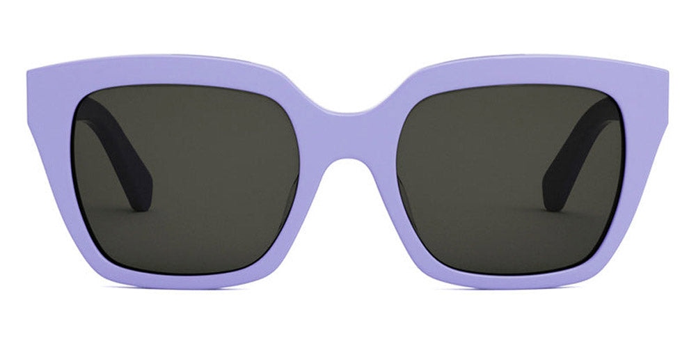 Celine® CL40198F CEL CL40198F 78A 56 - Shiny Solid Lilac / Dark Smoke Sunglasses