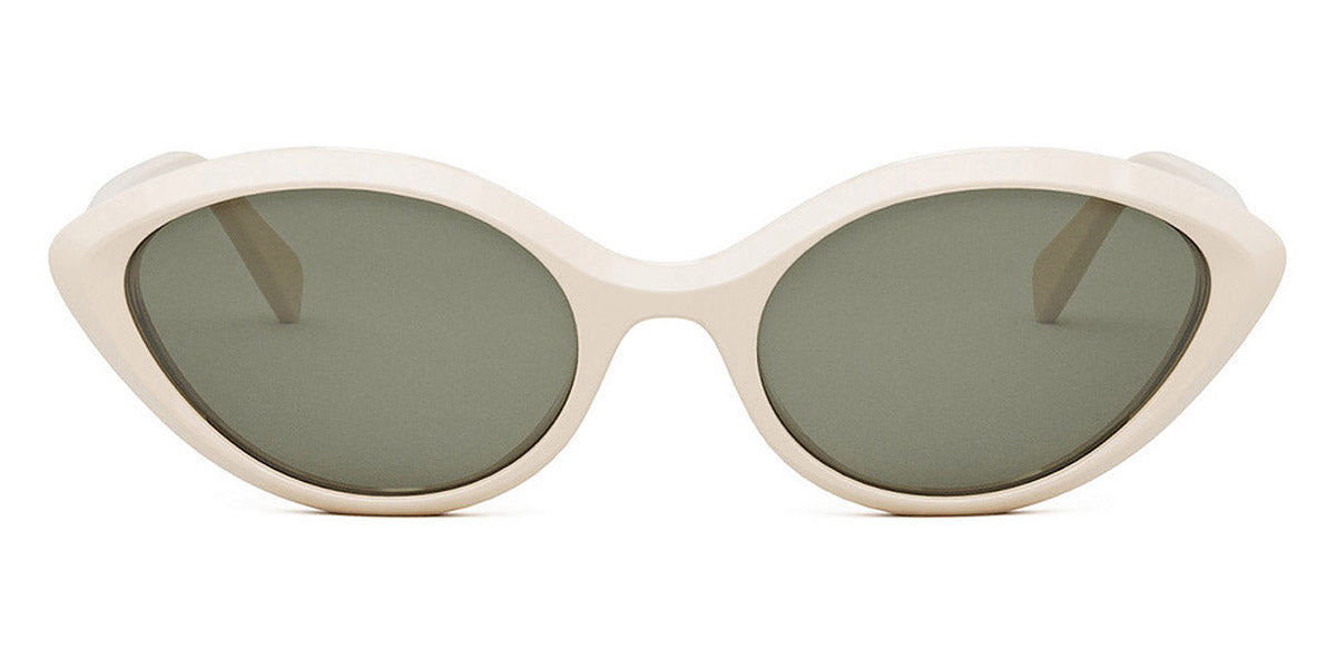 Celine® CL40264U CEL CL40264U 25N 57 - Shiny Ivory / Khaki Sunglasses