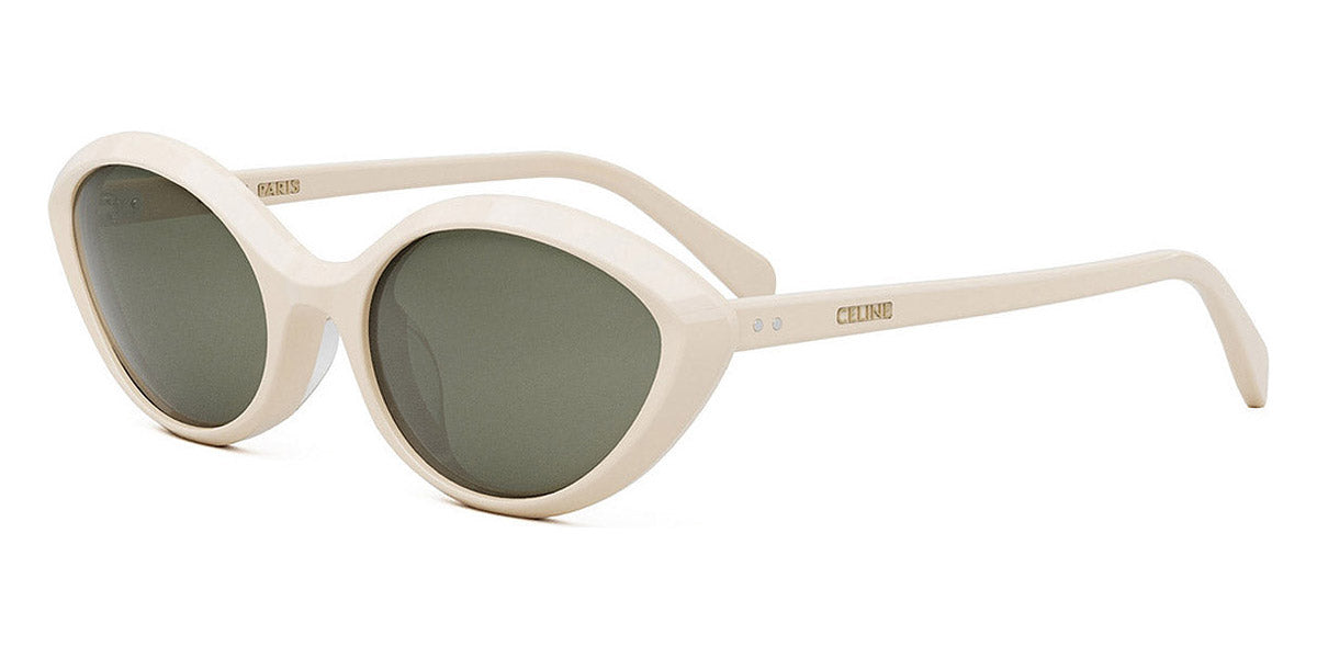 Celine® CL40264U CEL CL40264U 25N 57 - Shiny Ivory / Khaki Sunglasses