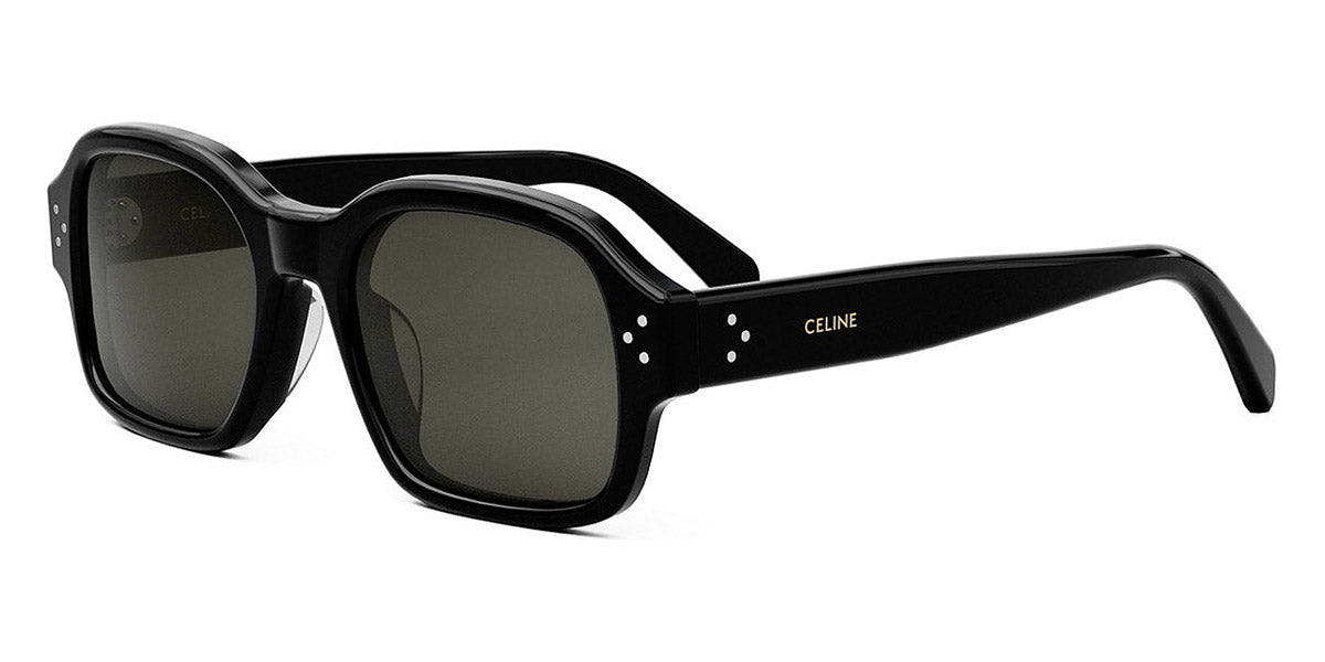 Celine® CL40266U CEL CL40266U 01A 53 - Shiny Black / Smoke Sunglasses