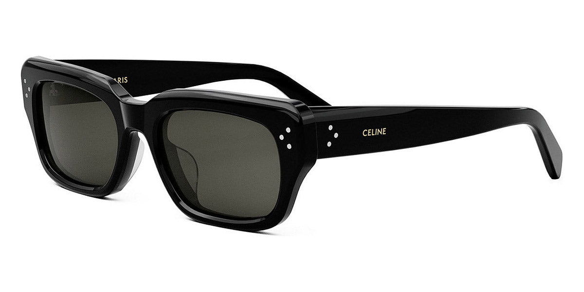 Celine® CL40267U CEL CL40267U 01A 54 - Shiny Black / Smoke Sunglasses