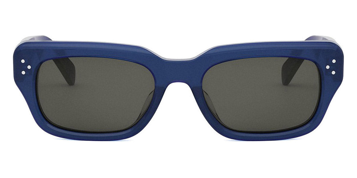 Celine® CL40267U CEL CL40267U 90A 54 - 90A Shiny Blue / Smoke Sunglasses