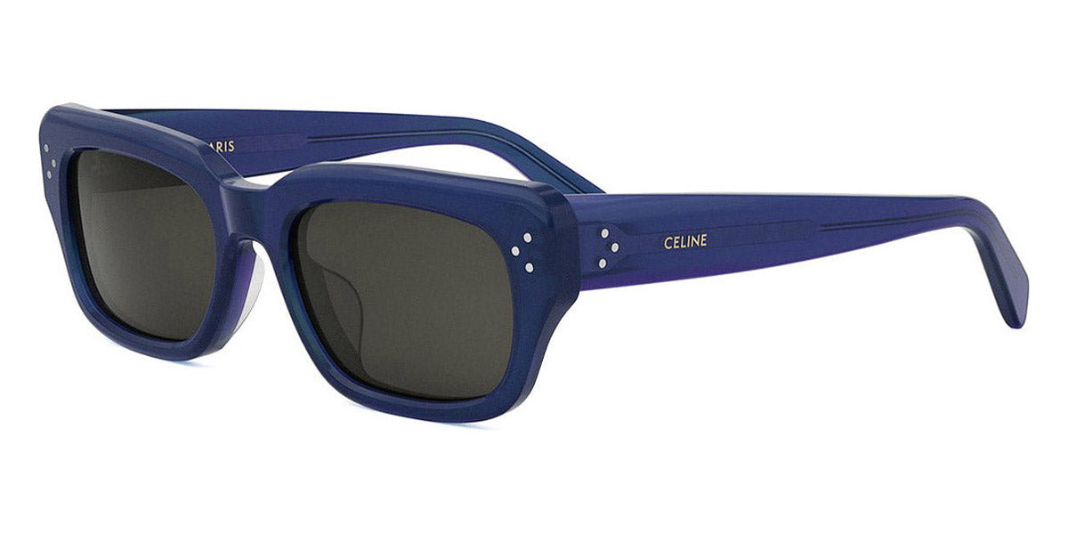 Celine® CL40267U CEL CL40267U 90A 54 - 90A Shiny Blue / Smoke Sunglasses