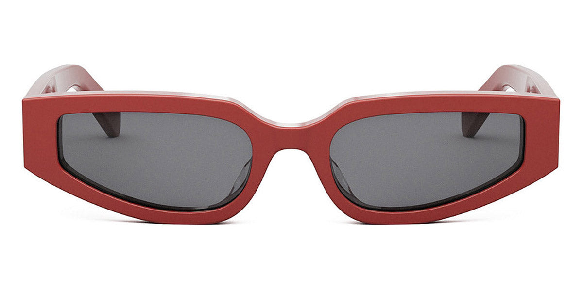 Celine® CL40269U CEL CL40269U 66A 54 - Shiny Red / Smoke Sunglasses