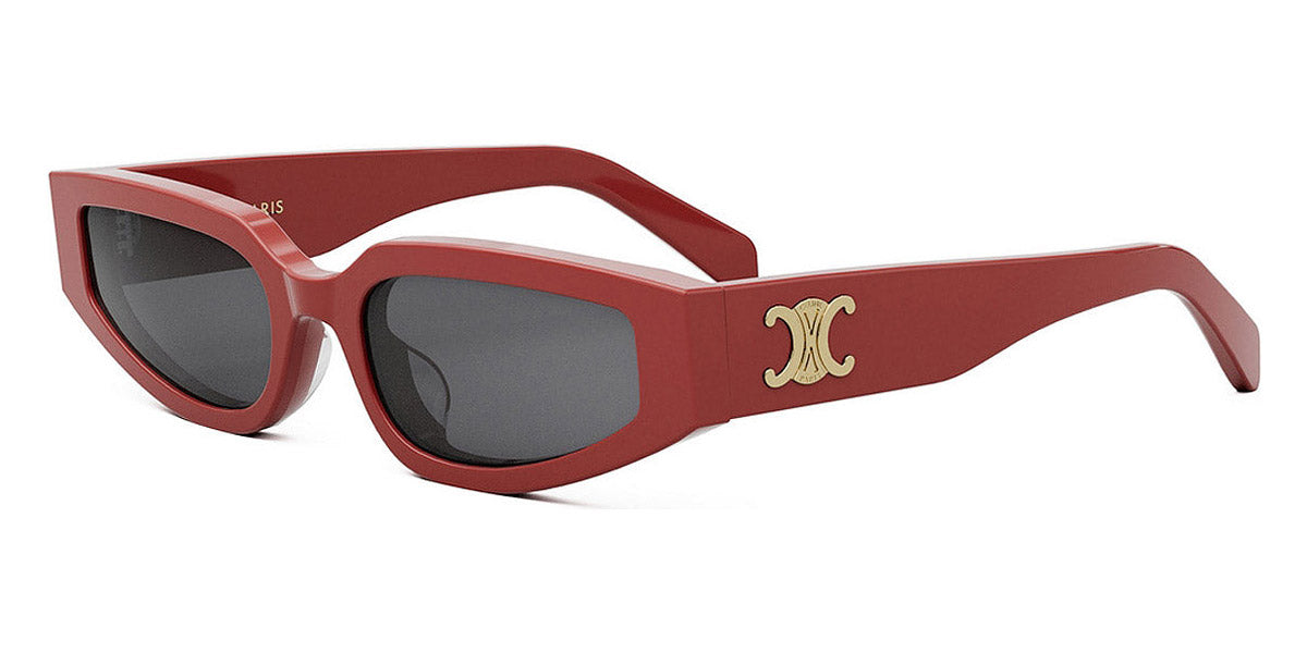 Celine® CL40269U CEL CL40269U 66A 54 - Shiny Red / Smoke Sunglasses