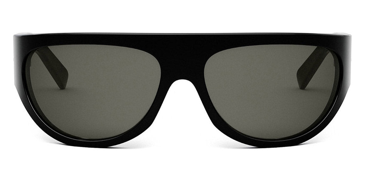 Celine® CL40272I CEL CL40272I 01A 64 - Shiny Black / Smoke Sunglasses