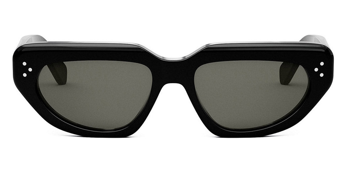 Celine® CL40273U CEL CL40273U 01A 54 - Shiny Black / Smoke Sunglasses