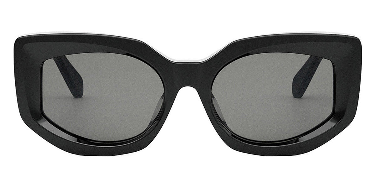 Celine® CL40277F CEL CL40277F 01A 54 - Shiny Black / Smoke Sunglasses