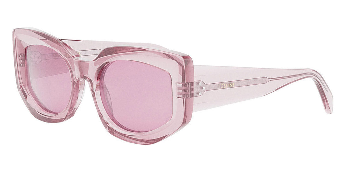 Celine® CL40277I CEL CL40277I 72Y 54 - Shiny Light Pink / Violet Sunglasses