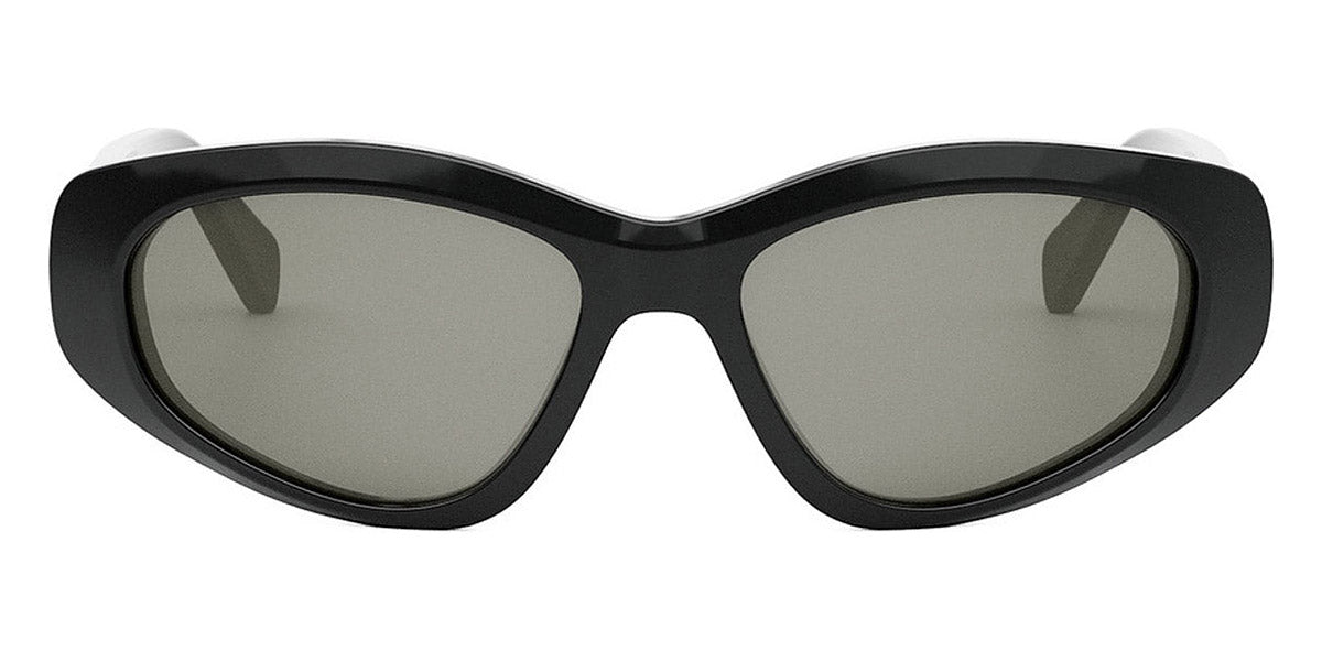 Celine® CL40279U CEL CL40279U 01A 57 - Shiny Black / Smoke Sunglasses