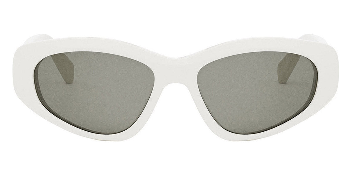 Celine® CL40279U CEL CL40279U 25A 57 - Shiny Ivory / Smoke Sunglasses