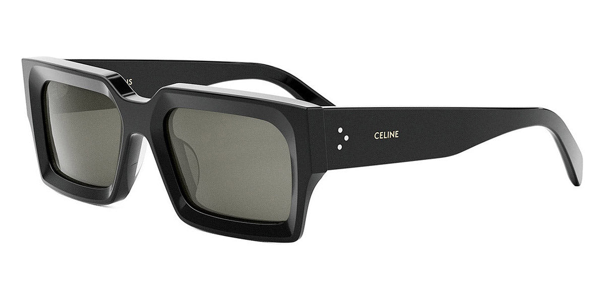 Celine® CL40280U CEL CL40280U 01A 54 - Shiny Black / Smoke Sunglasses