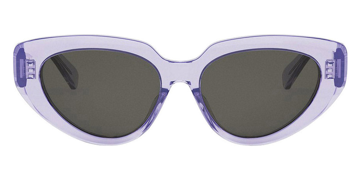 Celine® CL40286F CEL CL40286F 78a 54 - Shiny Lilac / Lenses Smoke Organic Sunglasses