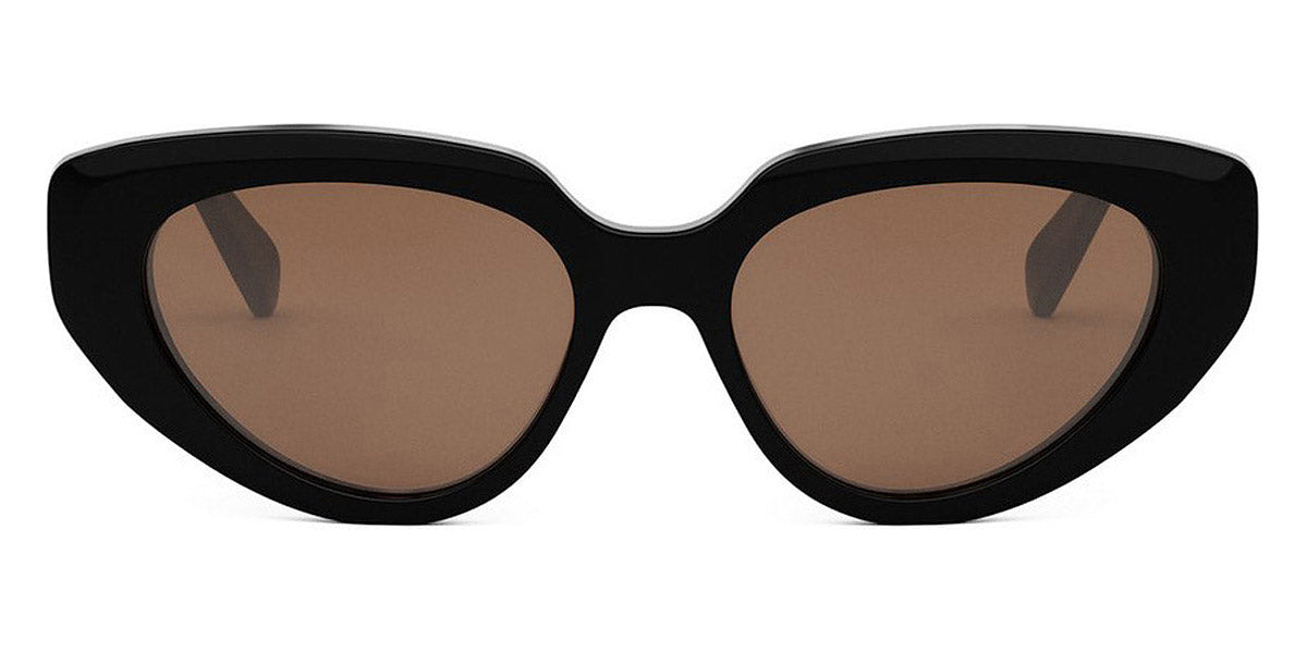 Celine® CL40286I CEL CL40286I 01e 53 - Shiny Black Sunglasses