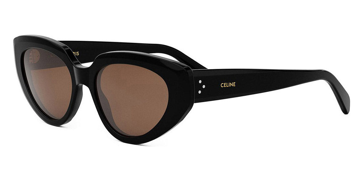 Celine® CL40286I CEL CL40286I 01e 53 - Shiny Black Sunglasses