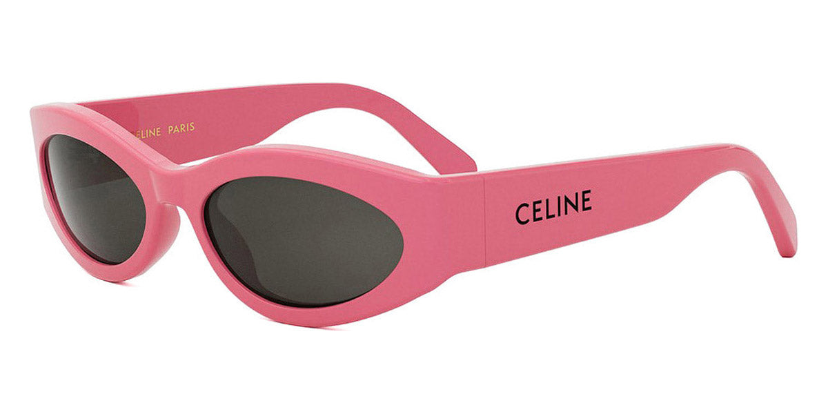 Celine® CL40288I CEL CL40288I 74a 56 - Pink / Other / Lenses Smoke Organic Sunglasses