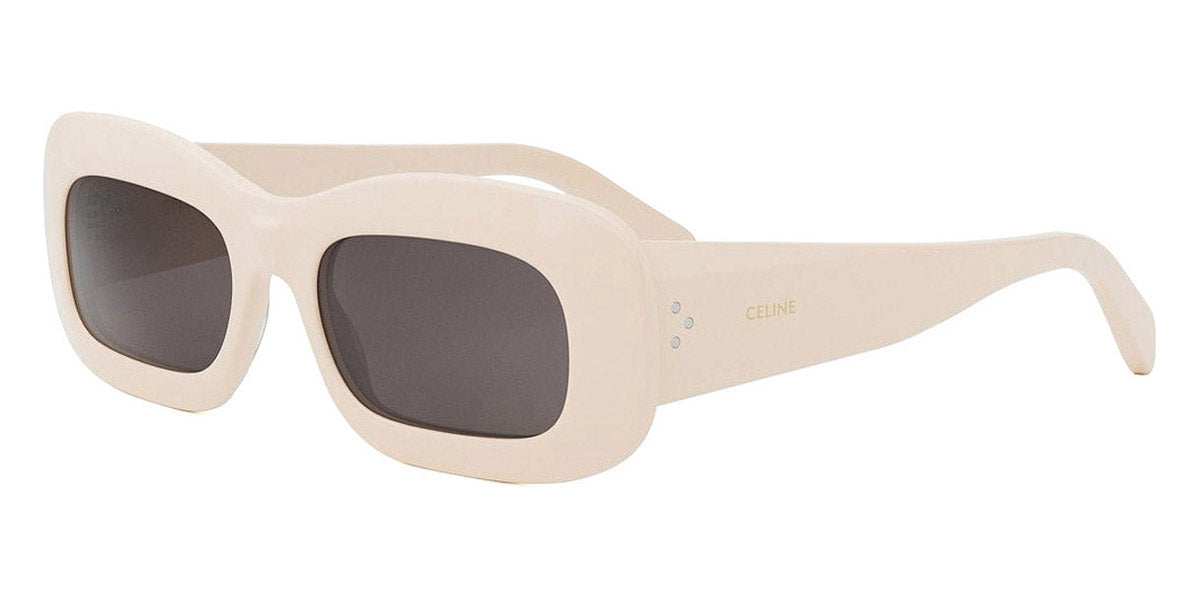 Celine® CL40294I CEL CL40294I 25A 53 - 25A Shiny Ivory / Smoke Sunglasses