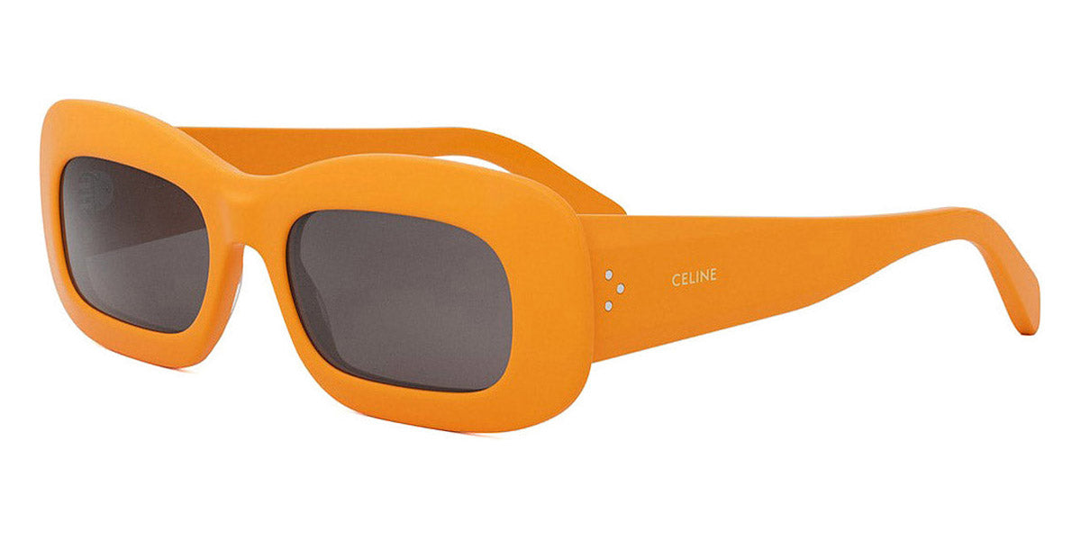 Celine® CL40294I CEL CL40294I 42A 53 - 42A Shiny Orange / Smoke Sunglasses