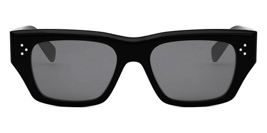 Celine® CL40297U CEL CL40297U 01A 53 - 01A Shiny Black / Smoke Sunglasses