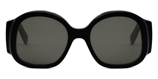 Celine® CL40305U CEL CL40305U 01A 54 - 01A Shiny Black / Smoke Sunglasses