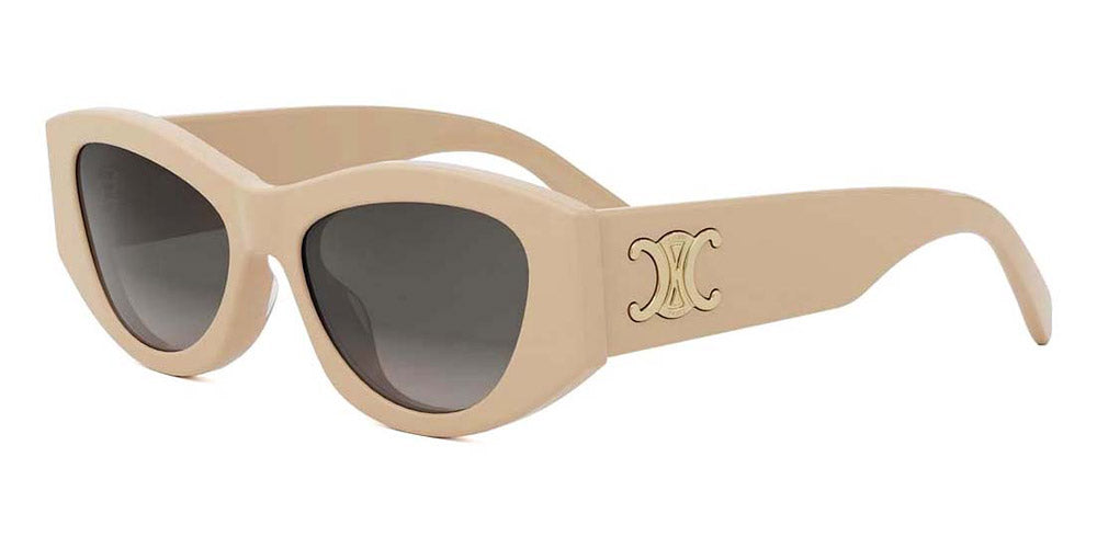 Celine® Cl40308U CEL CL40308U 57B 55 - 57B Shiny Brown / Grey Sunglasses