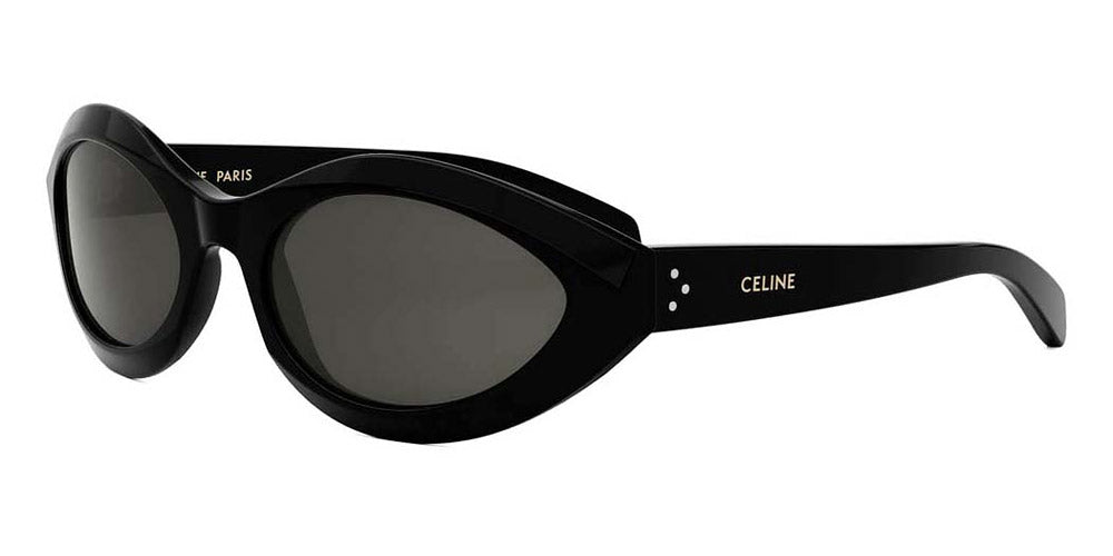 Celine® Cl40311I CEL CL40311I 01A 59 - 01A Shiny Black / Grey Sunglasses