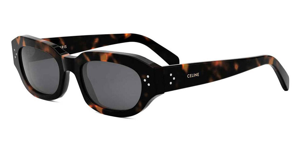 Celine® Cl40314I CEL CL40314I 52A 54 - 52A Shiny Havana / Grey Sunglasses