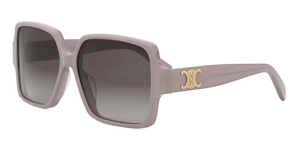 Celine® Cl40316U CEL CL40316U 45F 60 - 45F Shiny Rose / Brown Gradient Sunglasses