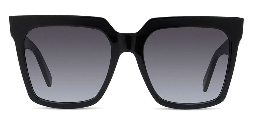 Celine® CL4055IN CEL CL4055IN 01B 55 - Shiny Black / Smoke Sunglasses