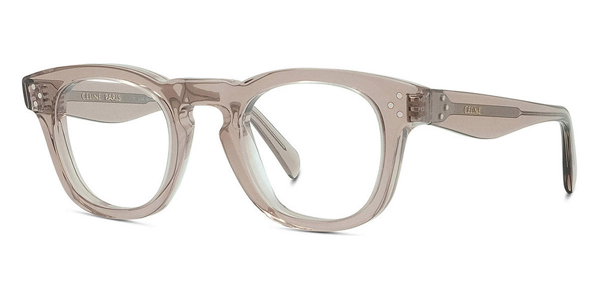 Celine® CL50049I CEL CL50049I 059 47 - Shiny Transparent Taupe Eyeglasses