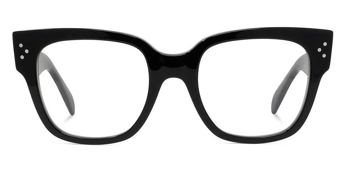 Celine® CL50066I CEL CL50066I 001 53 - Shiny Black Eyeglasses