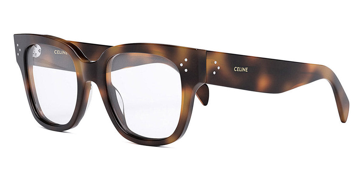 Celine® CL50066I CEL CL50066I 053 53 - Shiny Havana Eyeglasses