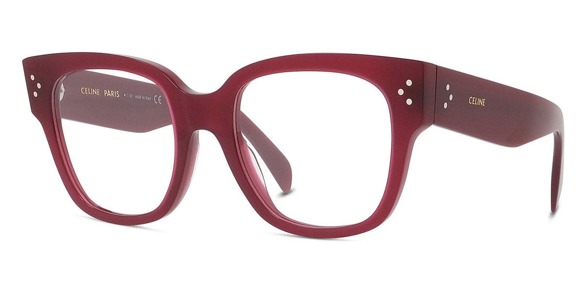 Celine® CL50066I CEL CL50066I 069 53 - Shiny Bordeaux Eyeglasses