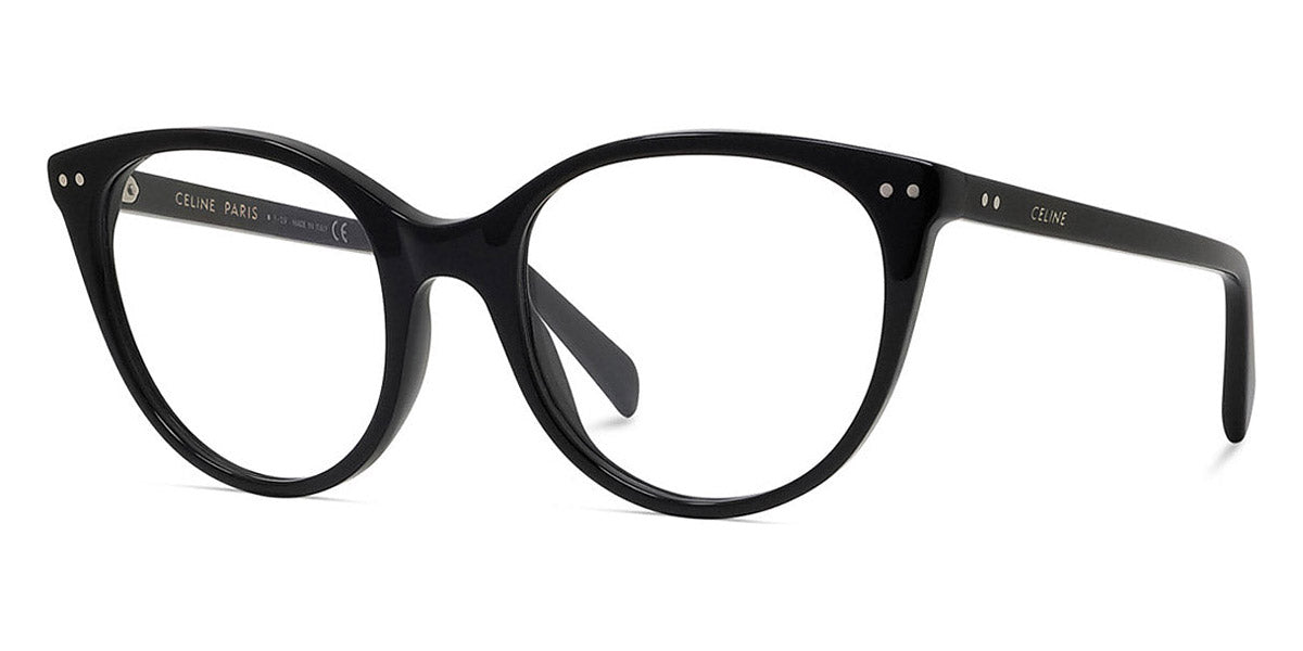 Celine® CL50068I CEL CL50068I 001 52 - Shiny Black Eyeglasses